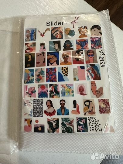 Наклейки слайдеры для маникюра