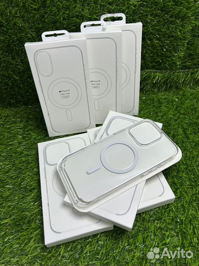 Чехол iPhone 16 Pro Clear Case Magsafe