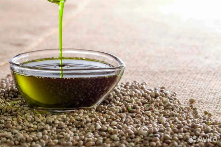Конопляное масло холодного отжима