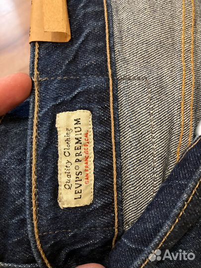Мужские джинсы levis 501 w32 l32
