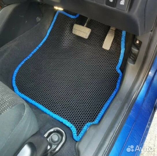 Автоковрик EVA в Хëндай Элантра 3D с бортами