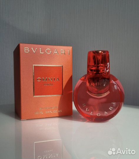 Bvlgari omnia coral 100ml eau de toilette