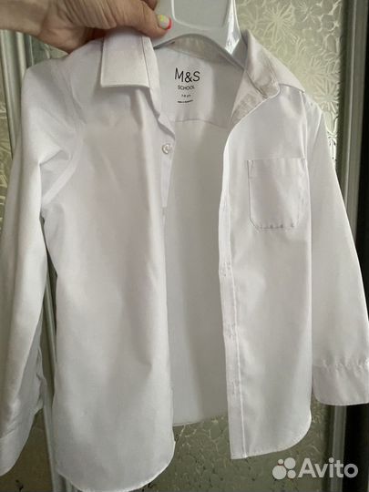 Рубашки цена за 4 шт 128-134