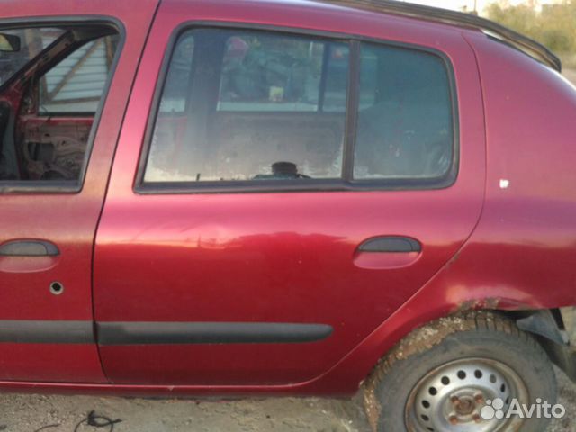 Дверь задняя левая Рено Клио Симбол