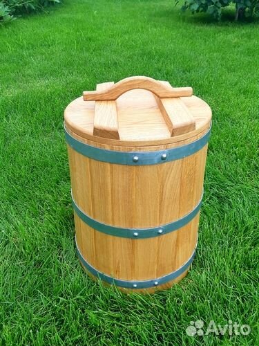 Кадка дубовая