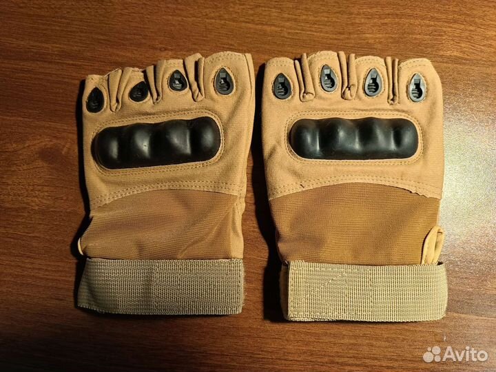 Перчатки тактические беспалые