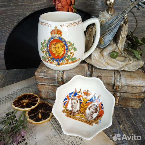 Антиквариат из Европы. Коллекционный фарфор 1937г