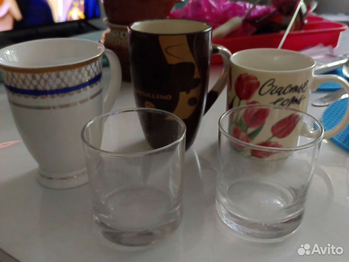 Кружки, соусники, горшочки, стаканы