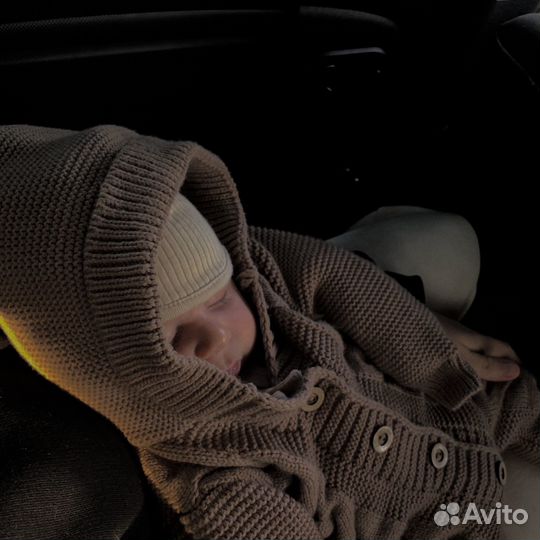 Вязанный комбинезон