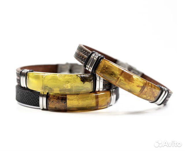 Янтарный браслет