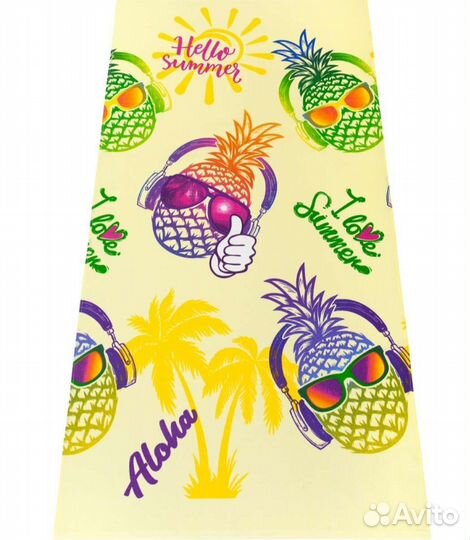 Пляжное/банное полотенце вафельное