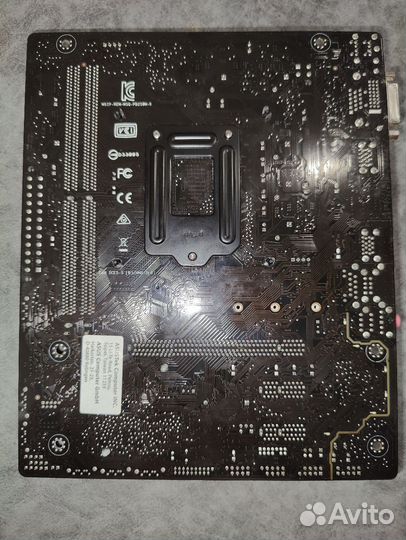 Материнская плата Asus prime b250m-k
