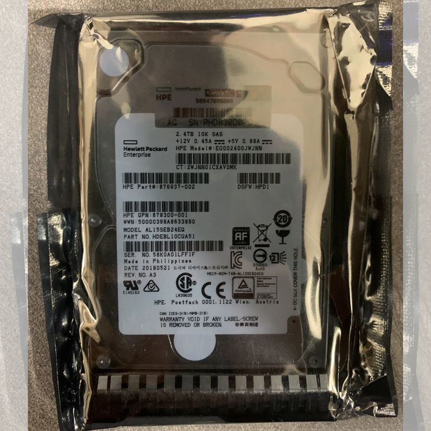 [881457-B21] Жесткий Диск Hp 2.4tb 10k 12g Sas 2.5 881457-B21