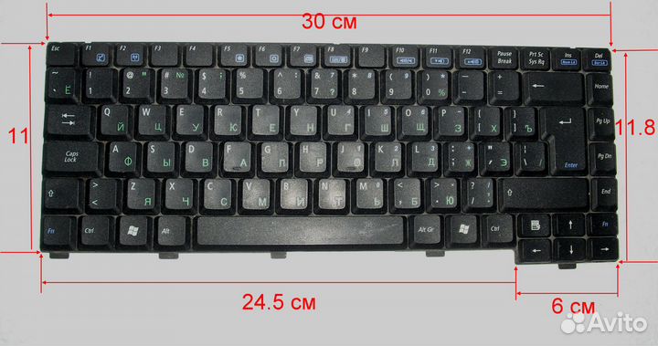 Клавиатура MP-04116SU-5286 для ноутбука