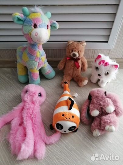 Мягкие игрушки, мини, сумочка и др