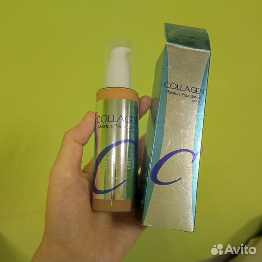 Тональный крем Collagen 21 тон новый, оригинал