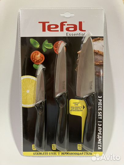 Набор ножей tefal, нержавейка