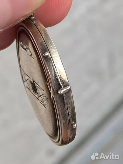 Локет 875 молотобоец Винтаж СССР