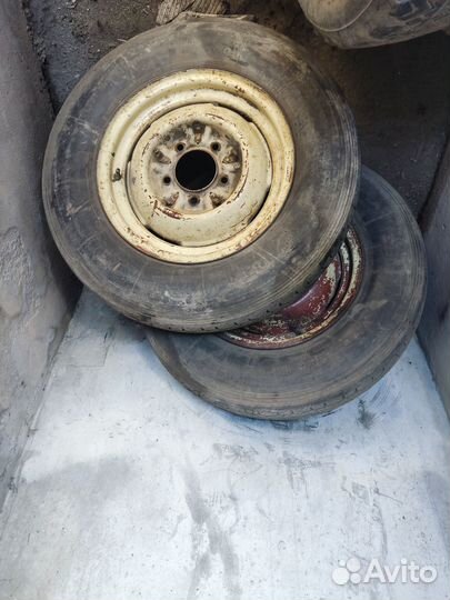 Диски с резиной газ М 20 Победа