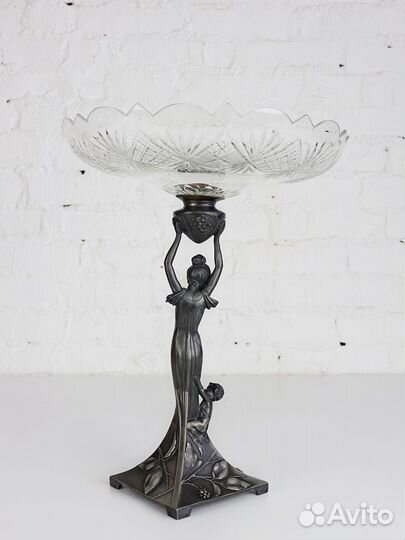 Антикварная ваза фруктовница