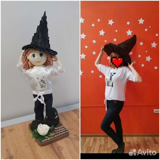 Интерьерная кукла по фото