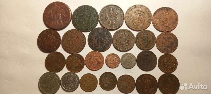 Пруссия.Нассау,Баден,Саксония,Веймер