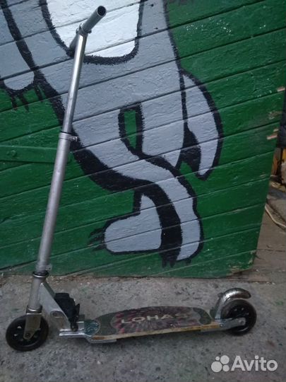 Самокат детский двухколесный бу