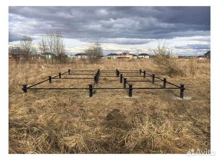 Винтовые сваи под ключ установка