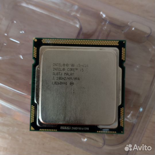Процессор Intel core i5-650