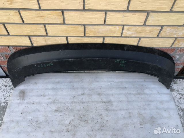 Спойлер бампера заднего Rapid, оригинал, б/у