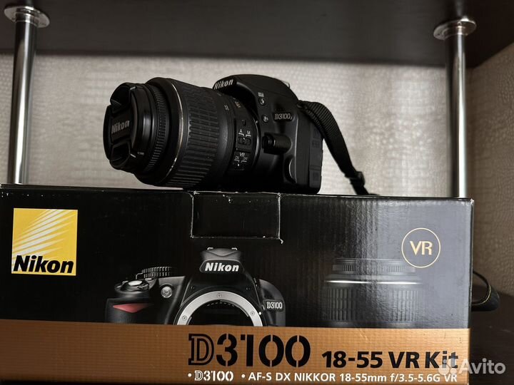 Зеркальный фотоаппарат nikon d3100