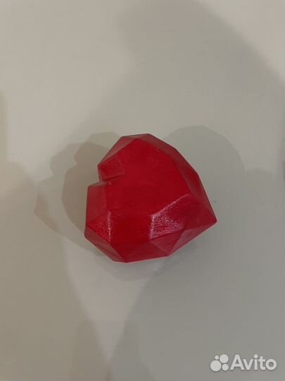 Шкатулка из гипса, гипсовое изделие, сердце