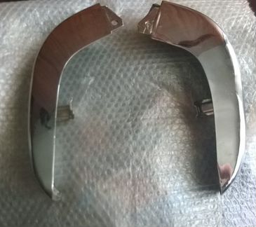 Угол (клык) бампера заз968 Хром новыйоригинал СССР