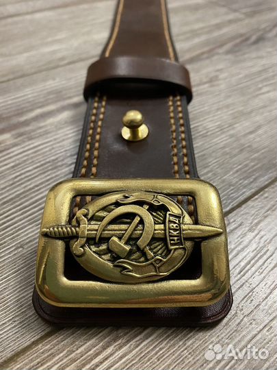 Ремень с пряжкой нквд