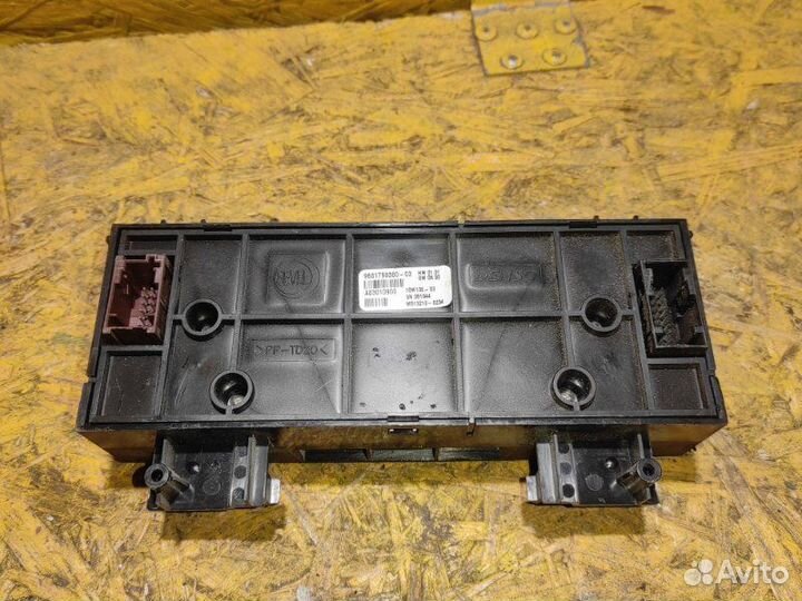 Блок управления климат-контролем (печкой) Peugeot