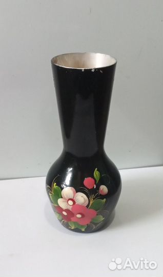 Ваза для цветов с лаковым покрытием, алюминий