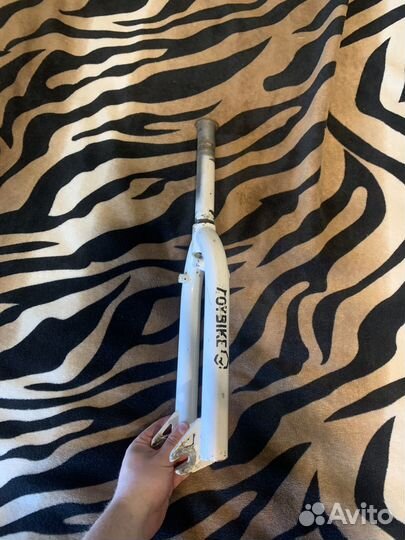 Вилка для Bmx, белый