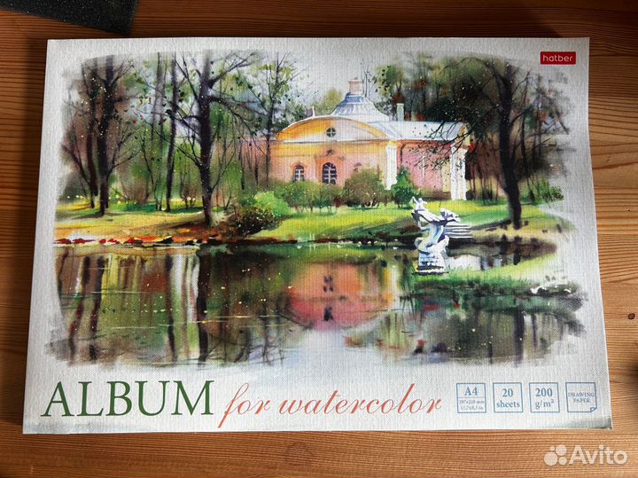 Акварельные краски невская палитра