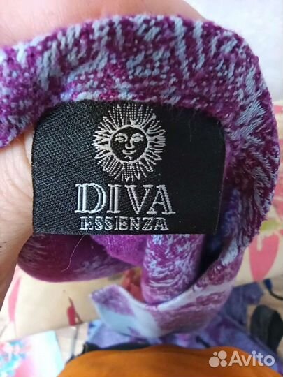 Слинг шарф с бамбуком Diva Essenza Celeste size 7
