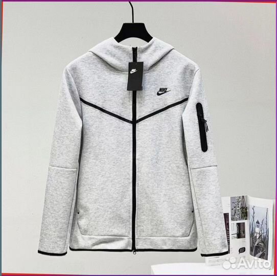 Зип худи Nike Tech Fleece (Art: 58280)