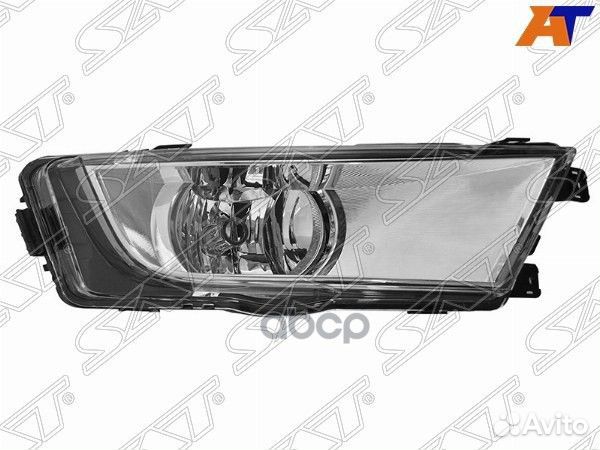Фара противотуманная skoda octavia 13-16 RH хро