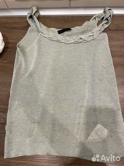 Топ trussardi трикотажный