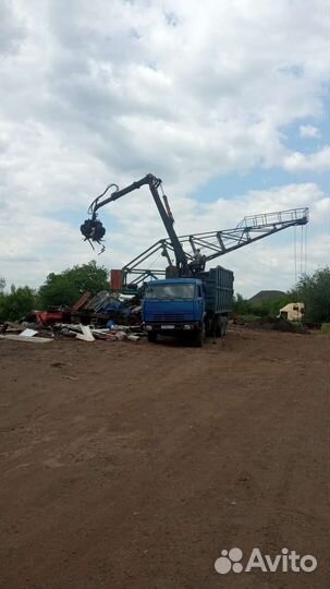 Услуги ломовоза, манипулятора, самосвал