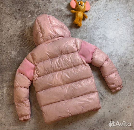 Пуховик куртка Moncler Pink NFS