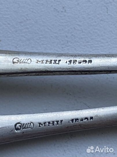 Чайные ложки из мельхиора СССР