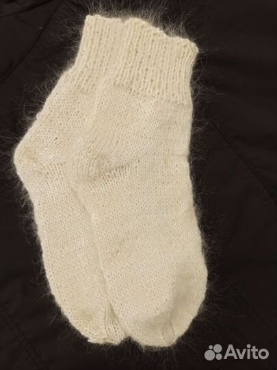 Носки пуховые 37-38 р из Оренбургских коз