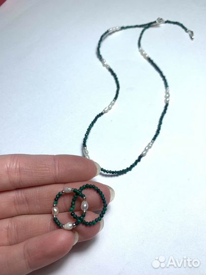 Малахит натуральный