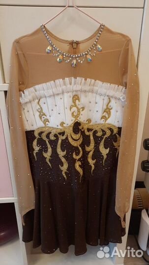 Платье для выступлений фигурное катание 134 140