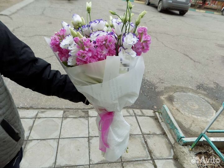 Эустома. Букеты. Композиции