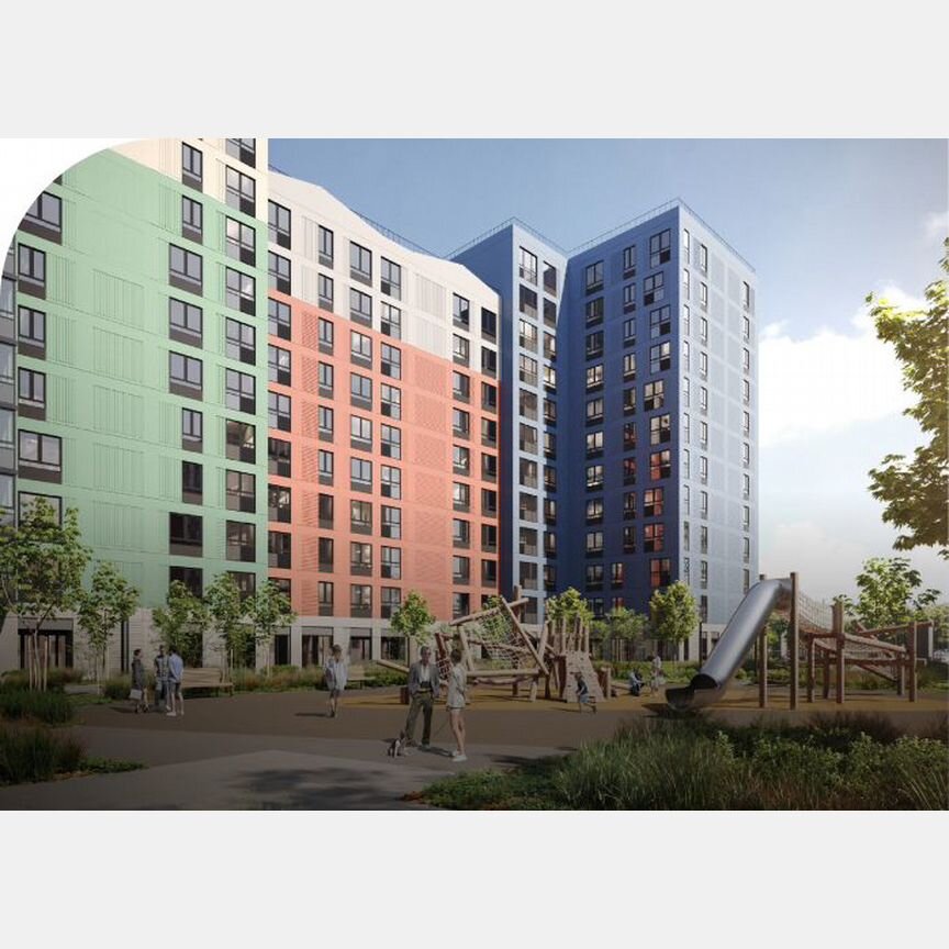 1-к. квартира, 33,9 м², 6/11 эт.